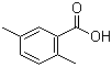 结构式 CAS# 610-72-0, 2,5-二甲基苯甲酸