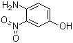 4-Amino-3-nitrophenol molecular structure (CAS 610-81-1)