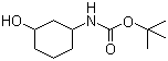 (3-Hydroxycyclohexyl)carbamic acid tert-butyl ester molecular structure (CAS 610302-03-9)