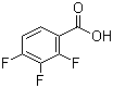 structure of CAS# 61079-72-9, 2,3,4-Trifluorobenzoic acid