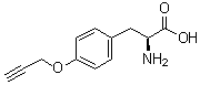 O-2-丙炔-1-基-L-酪氨酸分子结构 (CAS 610794-20-2)