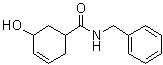 5-Hydroxy-N-(phenylmethyl)-3-cyclohexene-1-carboxamide molecular structure (CAS 61088-56-0)