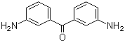 3,3'-二氨基二苯甲酮分子结构 (CAS 611-79-0)