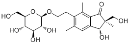 Epipterosin L 2'-O-glucoside molecular structure (CAS 61117-89-3)