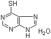 结构式 CAS# 6112-76-1, 6-巯基嘌呤(一水合物)
