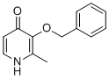 structure of CAS# 61160-18-7, 3-(Benzyloxy)-2-methylpyridin-4(1H)-one