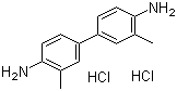 盐酸-3,3'-二甲基联苯胺分子结构 (CAS 612-82-8)