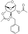 1,6-Anhydro-3-O-(phenylmethyl)-beta-L-idopyranose diacetate molecular structure (CAS 61237-60-3)