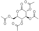 D-Gluconic acid delta-lactone 2,3,4,6-tetraacetate molecular structure (CAS 61259-48-1)