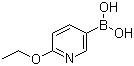 2-Ethoxypyridine-5-boronic acid molecular structure (CAS 612845-44-0)