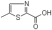 5-Methylthiazole-2-carboxylic acid molecular structure (CAS 61291-21-2)