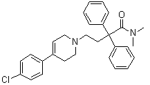 Dehydroloperamide molecular structure (CAS 61299-42-1)