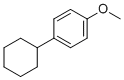 1-环己基-4-甲氧基-苯分子结构 (CAS 613-36-5)