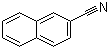 结构式 CAS# 613-46-7, 2-萘甲腈; 2-氰基萘