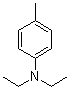 N,N-二乙基-4-甲基苯胺分子结构 (CAS 613-48-9)