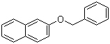 structure of CAS# 613-62-7, 2-(Phenylmethoxy)-naphthalene;Benzyl 2-naphthyl ether