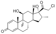 16-±í-氯±端÷分子结构 (CAS 61319-46-8)