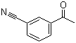structure of CAS# 6136-68-1, 3-Acetylbenzonitrile;3'-Cyanoacetophenone