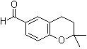 structure of CAS# 61370-75-0, 3,4-Dihydro-2,2-dimethyl-2H-1-benzopyran-6-carboxaldehyde;2,2-Dimethyl-3,4-dihydro-2H-chromene-6-carboxaldehyde; 2,2-Dimethylchroman-6-carboxaldehyde; 2,2-Dimethylchromane-6-carboxaldehyde