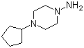 结构式 CAS# 61379-64-4, 1-氨基-4-环戊基哌嗪
