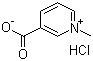 structure of CAS# 6138-41-6, Trigonelline hydrochloride;1-Methylpyridinium-3-carboxylate hydrochloride; N-Methylnicotinic acid betaine hydrochloride