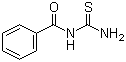 Benzoylthiourea molecular structure (CAS 614-23-3)