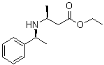 [S-(R*,R*)]-3-[(1-苯基乙基)氨基]丁酸乙酯分子结构 (CAS 61477-36-9)