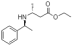 [R-(R*,S*)]-3-[(1-Phenylethyl)amino]butanoic acid ethyl ester molecular structure (CAS 61477-37-0)