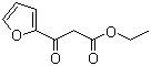 3-(2-呋喃基)-3-氧代丙酸乙酯分子结构 (CAS 615-09-8)
