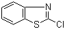 structure of CAS# 615-20-3, 2-Chlorobenzothiazole;2-Chloro-1,3-benzothiazole