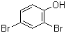 structure of CAS# 615-58-7, 2,4-Dibromophenol