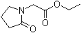 structure of CAS# 61516-73-2, Ethyl 2-oxo-1-pyrrolidineacetate;1-(Ethoxycarbonylmethyl)-2-pyrrolidone; Ethyl (2-oxo-1-pyrrolidinyl)acetate