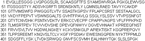 Denosumab molecular structure (CAS 615258-40-7)