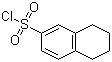 structure of CAS# 61551-49-3, 5,6,7,8-Tetrahydronaphthalene-2-sulfonyl chloride