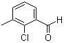 2-氯-3-甲基苯甲醛分子结构 (CAS 61563-28-8)