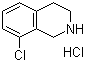 8-Chloro-1,2,3,4-tetrahydroisoquinoline hydrochloride molecular structure (CAS 61563-33-5)