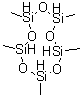 结构式 CAS# 6166-86-5, 1,3,5,7,9-五甲基环五硅氧烷