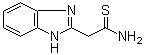1H-苯并咪唑-2-硫代乙酰胺分子结构 (CAS 61689-98-3)