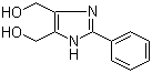 4,5-Dihydroxymethyl-2-phenylimidazole molecular structure (CAS 61698-32-6)