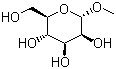 Methyl alpha-D-mannopyranoside molecular structure (CAS 617-04-9)