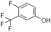 4-Fluoro-3-(trifluoromethyl)phenol molecular structure (CAS 61721-07-1)