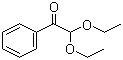 结构式 CAS# 6175-45-7, 2,2-二乙氧基苯乙酮