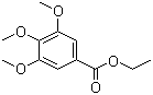 Ethyl 3,4,5-trimethoxybenzoate molecular structure (CAS 6178-44-5)