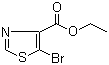 Ethyl 5-bromothiazole-4-carboxylate molecular structure (CAS 61830-23-7)