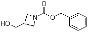 3-羟基甲基氮杂环丁烷-1-甲酸苄酯分子结构 (CAS 618446-42-7)
