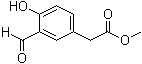3-Formyl-4-hydroxyphenylacetic acid methyl ester molecular structure (CAS 61874-04-2)