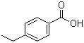 对乙基苯甲酸分子结构 (CAS 619-64-7)