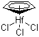 Cyclopentadienylhafnium(IV) trichloride molecular structure (CAS 61906-04-5)