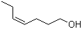 (Z)-4-庚烯-1-醇分子结构 (CAS 6191-71-5)