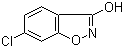 structure of CAS# 61977-29-5, 6-Chloro-1,2-benzisoxazol-3-ol;6-Chloro-3-hydroxy-1,2-benzisoxazole; 6-Chlorobenzo[d]isoxazol-3-ol
